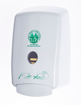 Elite Plastic Dispenser 1.8L White/Green